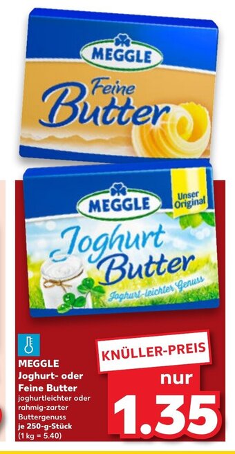MEGGLE Joghurt- oder Feine Butter