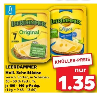 Kaufland DE LEERDAMMER Holl. Schnittkäse tilbud