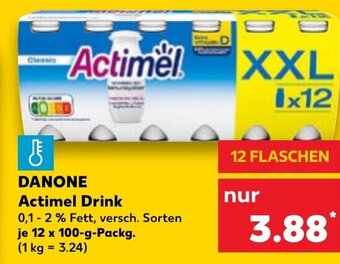 Kaufland DE DANONE Actimel Drink tilbud