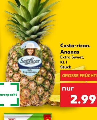 Kaufland DE Costa-rican. Ananas tilbud