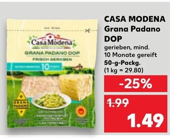 Kaufland CASA MODENA Grana Padano DOP tilbud