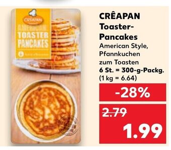 Kaufland CRÊAPAN Toaster- Pancakes tilbud