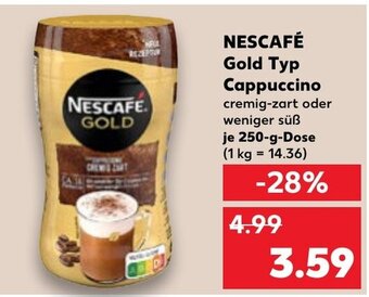 NESCAFÉ Gold Typ Cappuccino