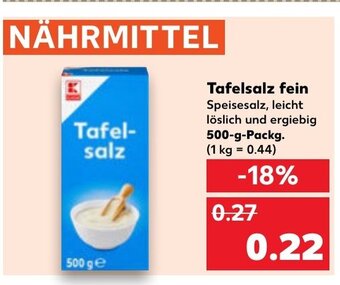 Tafelsalz fein