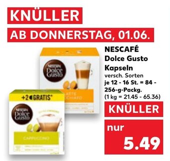 NESCAFÉ Dolce Gusto Kapseln