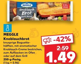 Kaufland MEGGLE Knoblauchbrot tilbud