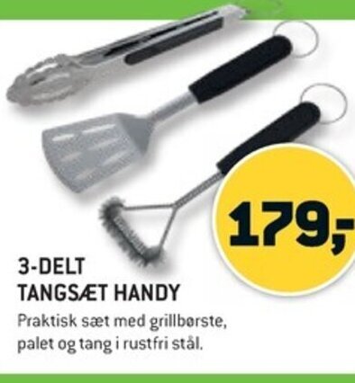 XL-BYG 3-DELT TANGSÆT HANDY tilbud