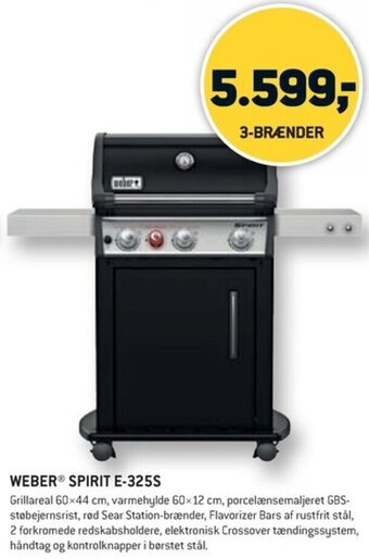 XL-BYG WEBER® SPIRIT E-325S tilbud