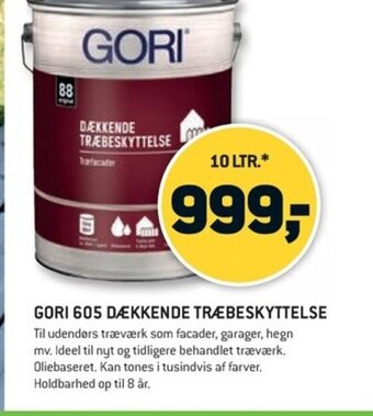 XL-BYG GORI 605 DÆKKENDE TRÆBESKYTTELSE tilbud