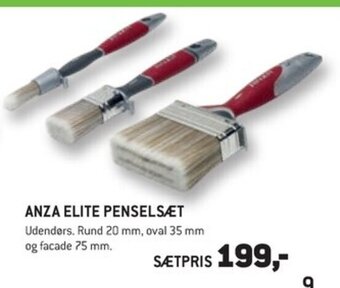 XL-BYG ANZA ELITE PENSELSÆT tilbud