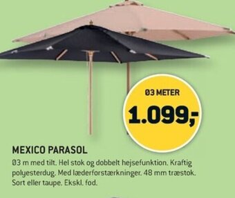 XL-BYG MEXICO PARASOL tilbud