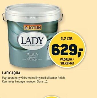 XL-BYG LADY AQUA tilbud