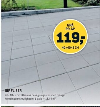 XL-BYG IBF FLISER tilbud