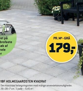 XL-BYG IBF HOLMEGAARDSTEN KVADRAT tilbud