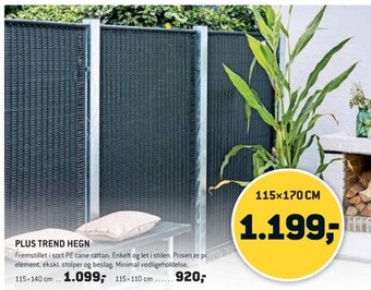 XL-BYG PLUS TREND HEGN tilbud