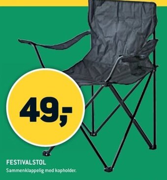 XL-BYG FESTIVALSTOL tilbud
