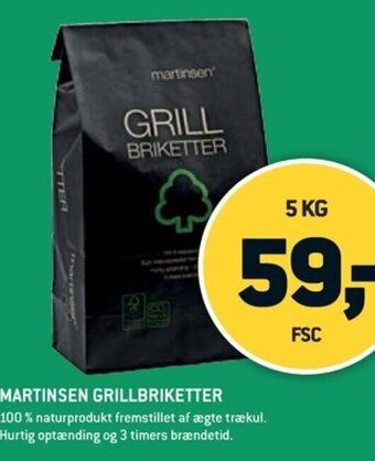 MARTINSEN GRILLBRIKETTER