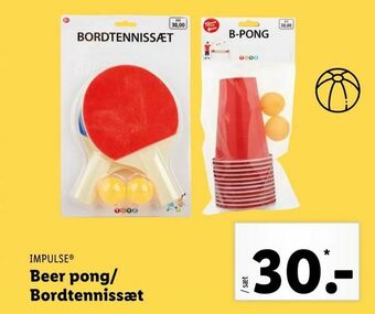 Beer pong/ Bordtennissæt