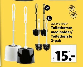 Let-Køb Toiletbørste med holder/ Toiletbørste tilbud