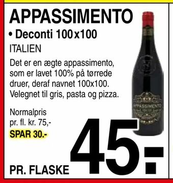 ABC Lavpris Appassimento tilbud