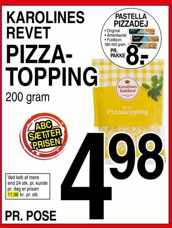 ABC Lavpris Pizzatopping tilbud