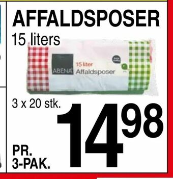 ABC Lavpris Affaldsposer tilbud