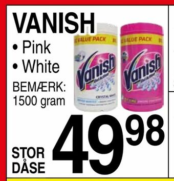 ABC Lavpris Vanish tilbud