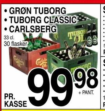 ABC Lavpris Grøn tuborg • tuborg classic • carlsberg tilbud
