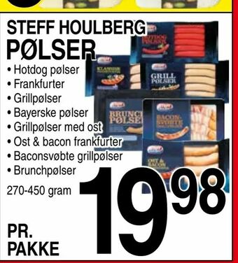 ABC Lavpris Steff Houlberg pølser tilbud
