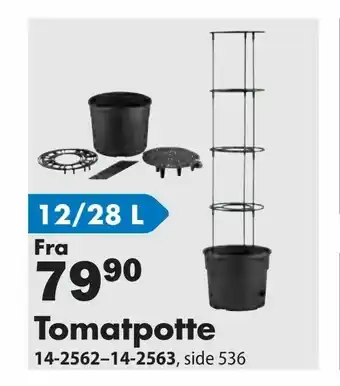 Biltema Tomatpotte tilbud