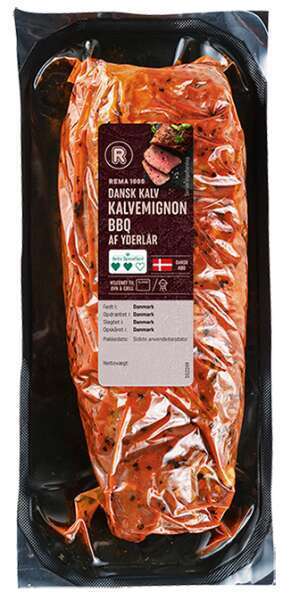Rema 1000 Kalve mignon m/bbq, 300 g tilbud