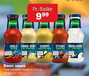 Poetzsch Padborg Knorr sauce tilbud
