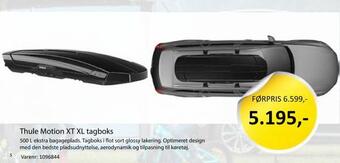 Thule motion xt xl tagboks
