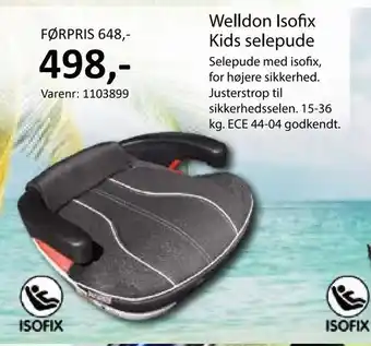 Nardocar Welldon isofix kids selepude tilbud