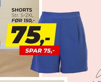 Dansk Outlet Shorts tilbud
