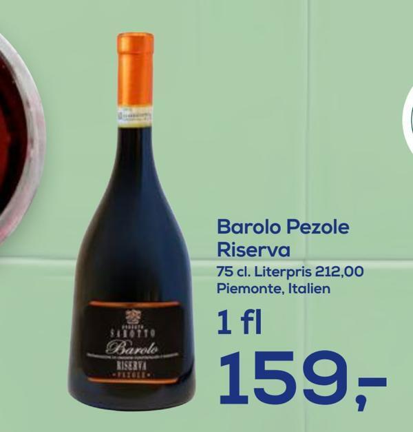 Irma Barolo pezole riserva tilbud