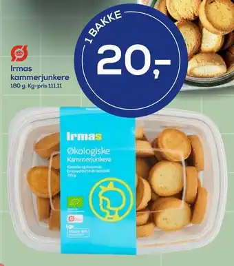 Irma Irmas kammerjunkere tilbud