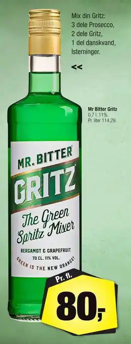 Calle Mr bitter gritz tilbud