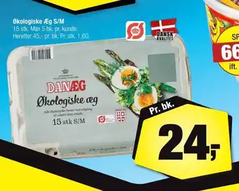 Calle Økologiske æg s/m tilbud