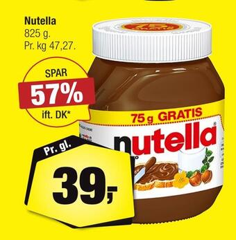 Calle Nutella tilbud