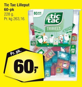 Tic tac lilleput 60-pk