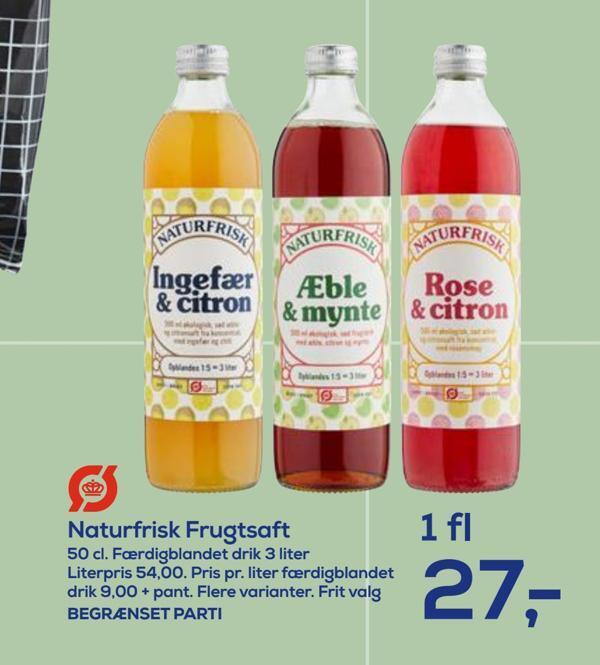 Irma Naturfrisk frugtsaft tilbud