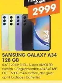 Samsung galaxy a34 128 gb