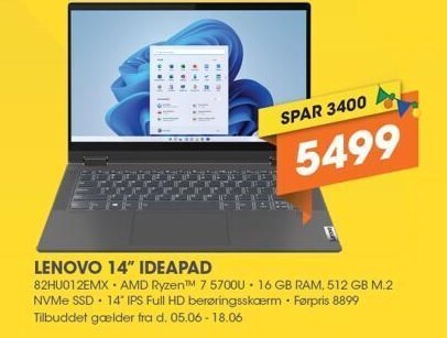 Expert Lenovo 14  idepad tilbud