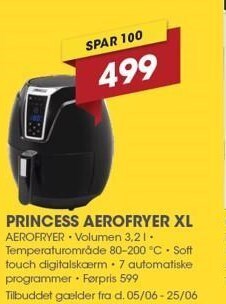 Princess aerofryer xl