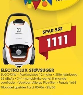 Electrolux støvsuger