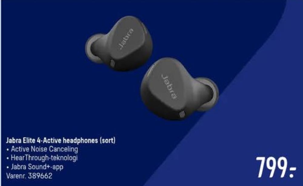 Jabra headset tilbud hos Elgiganten