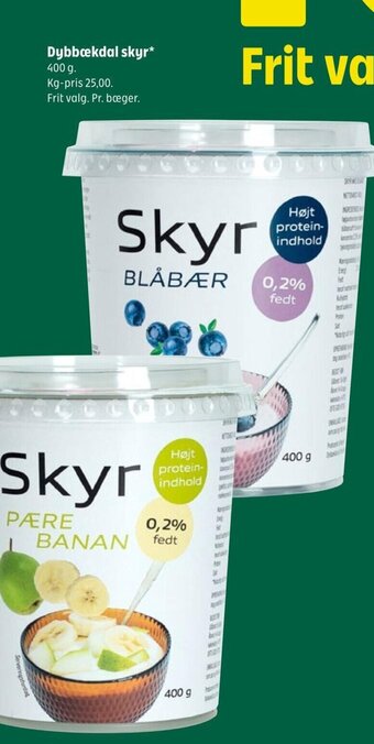 Coop 365 Dybbækdal skyr tilbud