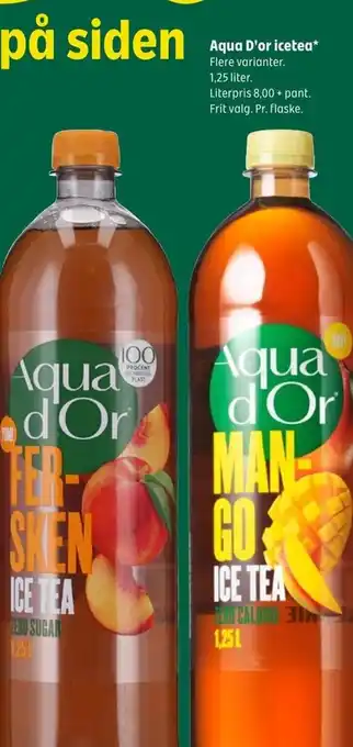 Aqua D'or icetea