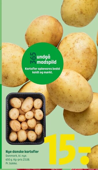 Coop 365 Nye danske kartofler tilbud